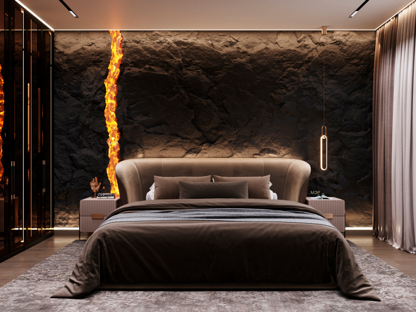 Мужская спальня