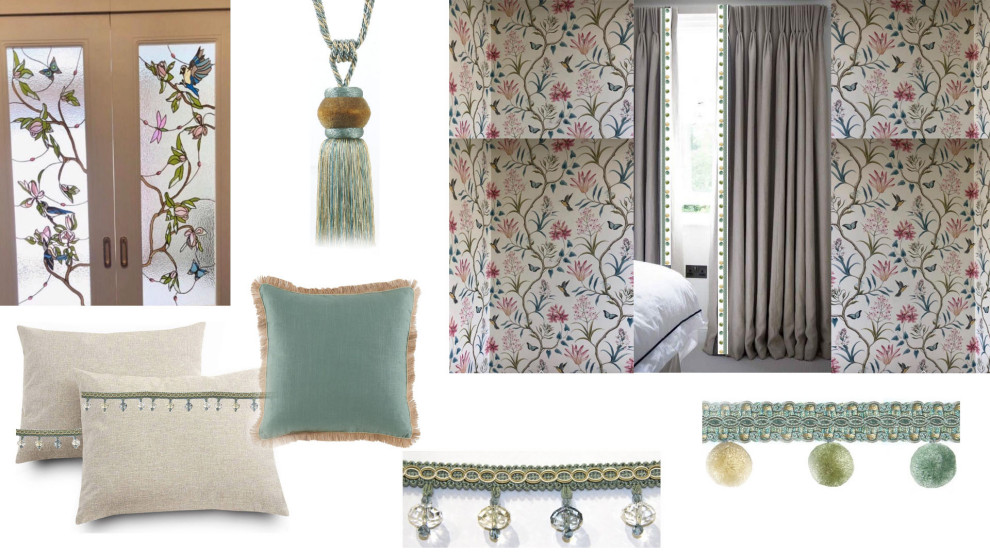 Наши коллажи для текстильных проектов