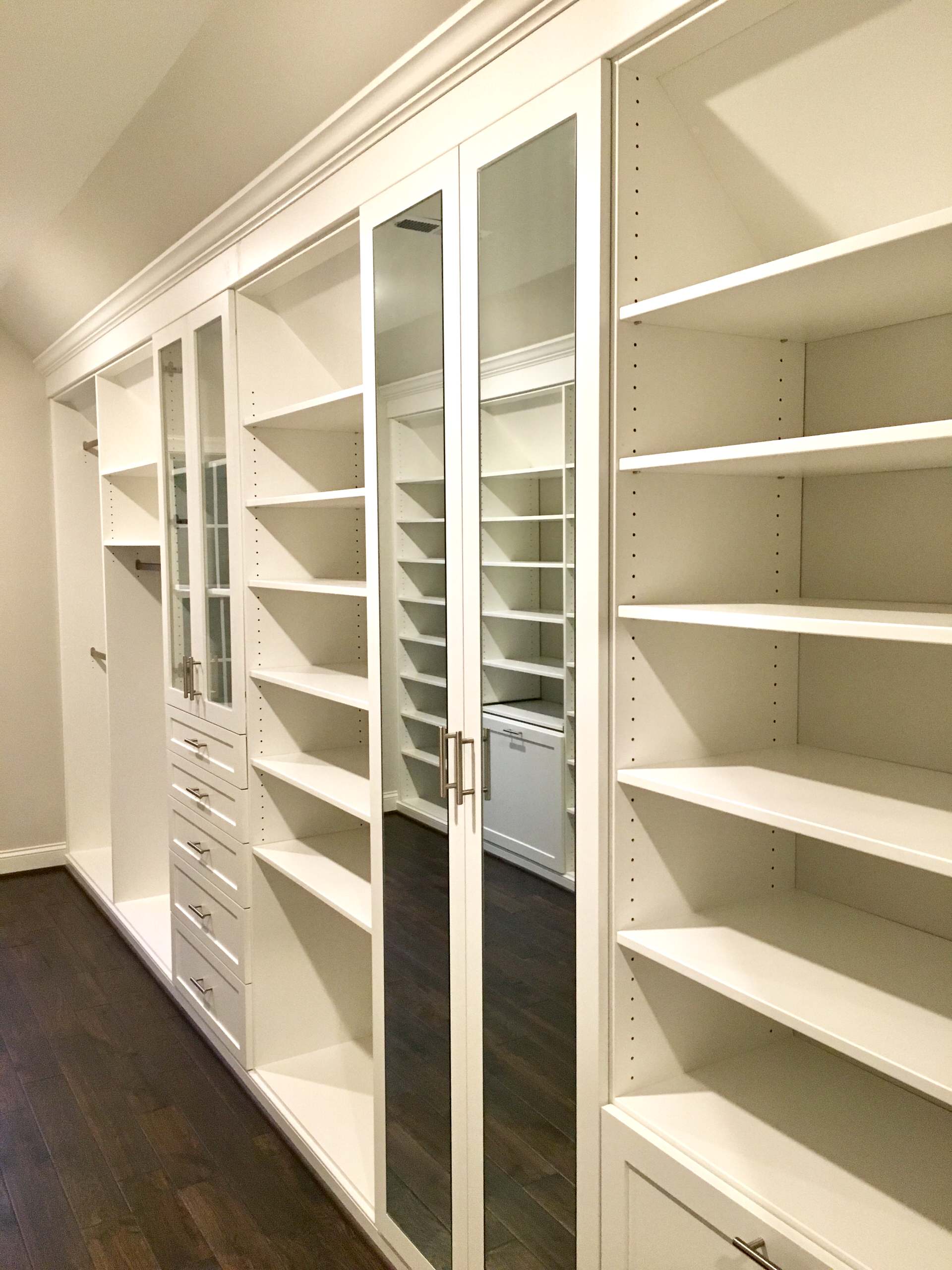 Angled Ceiling Closet