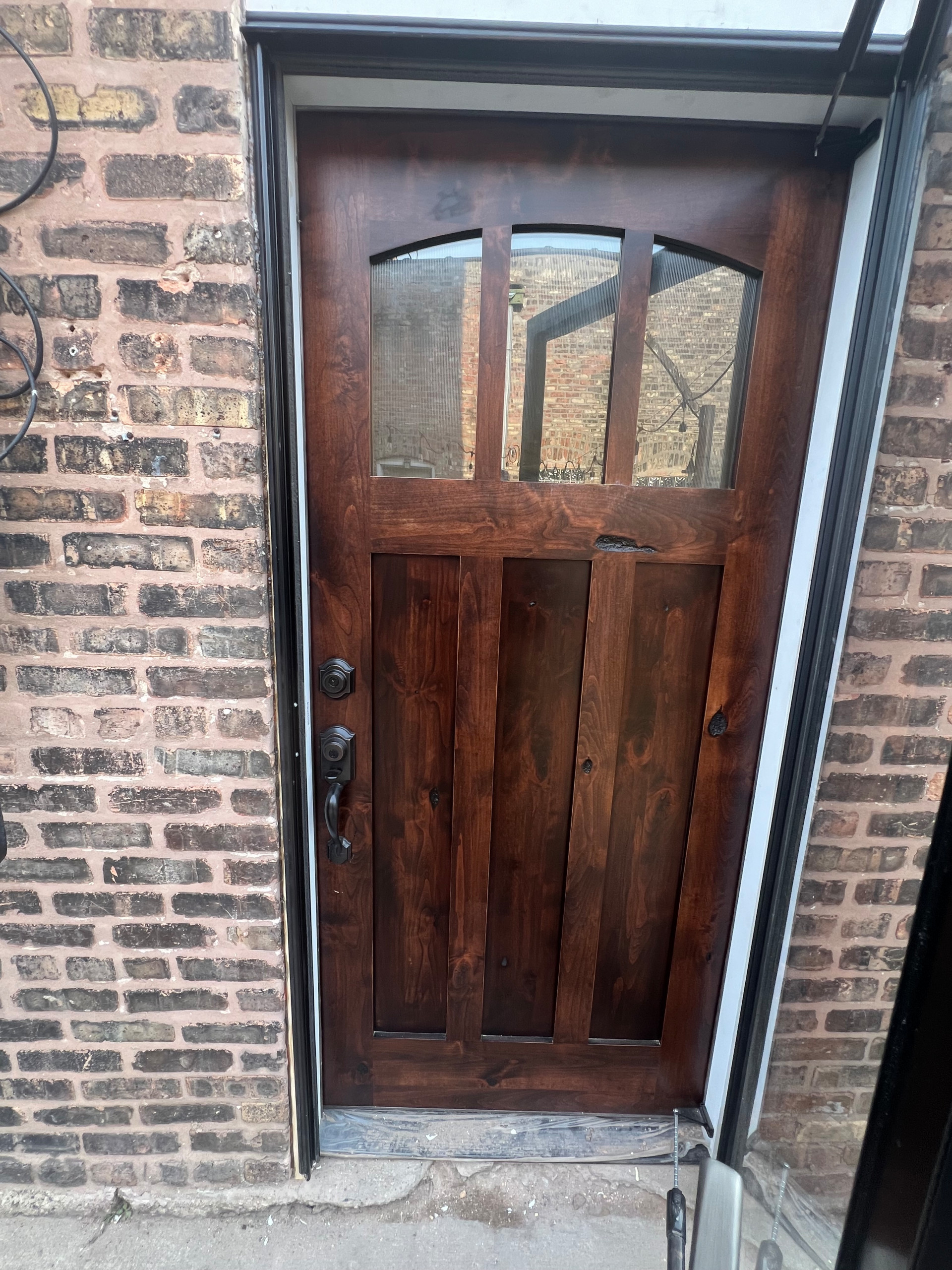 Exterior Door + Storm Door