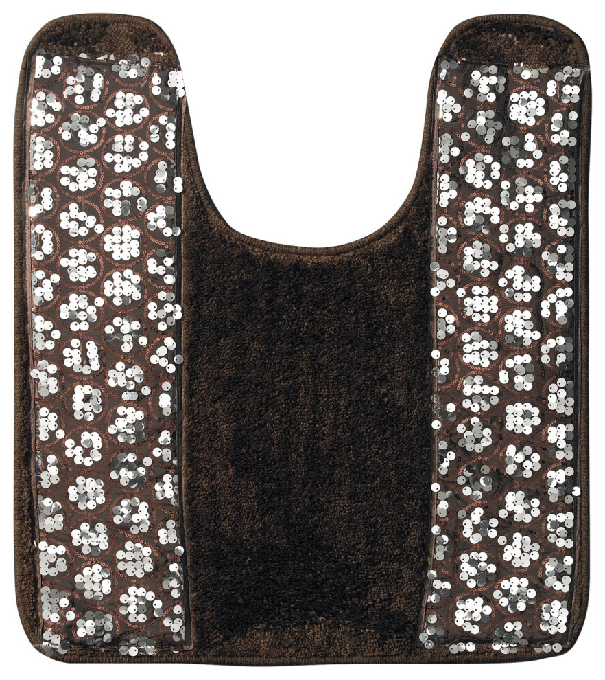 Sweet Home Collection Sinatra Contour Commode Rug, 24