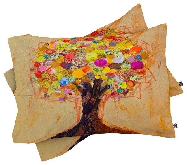 Deny Designs Elizabeth St Hilaire Nelson Summer Tree Throw Pillow 