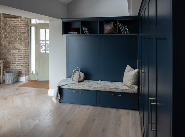 Barn conversion transitional-hall
