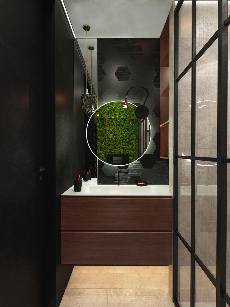 Интерьер студии для молодого мужчины