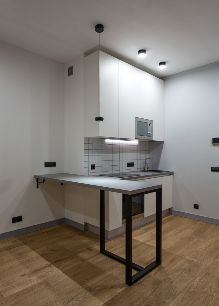 Минималистическая студия в Сколково