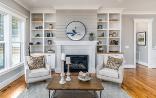 75 Beautiful Farmhouse Living Room Pictures Ideas November 2020 Houzz