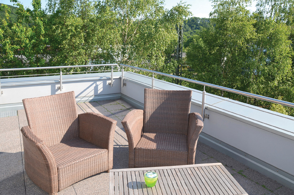 Moderne Dachterrasse in Essen