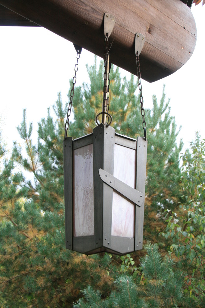 House in front of national park