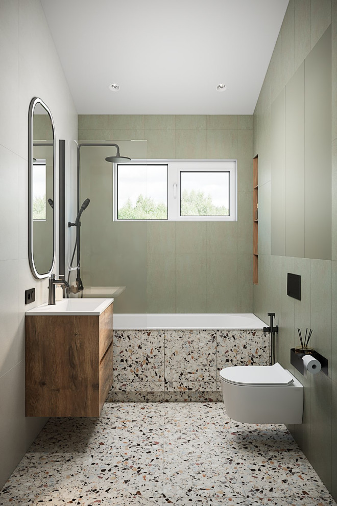 Дизайн интерьера дом 71 м² фьюжн Ольховка Кантри Клаб