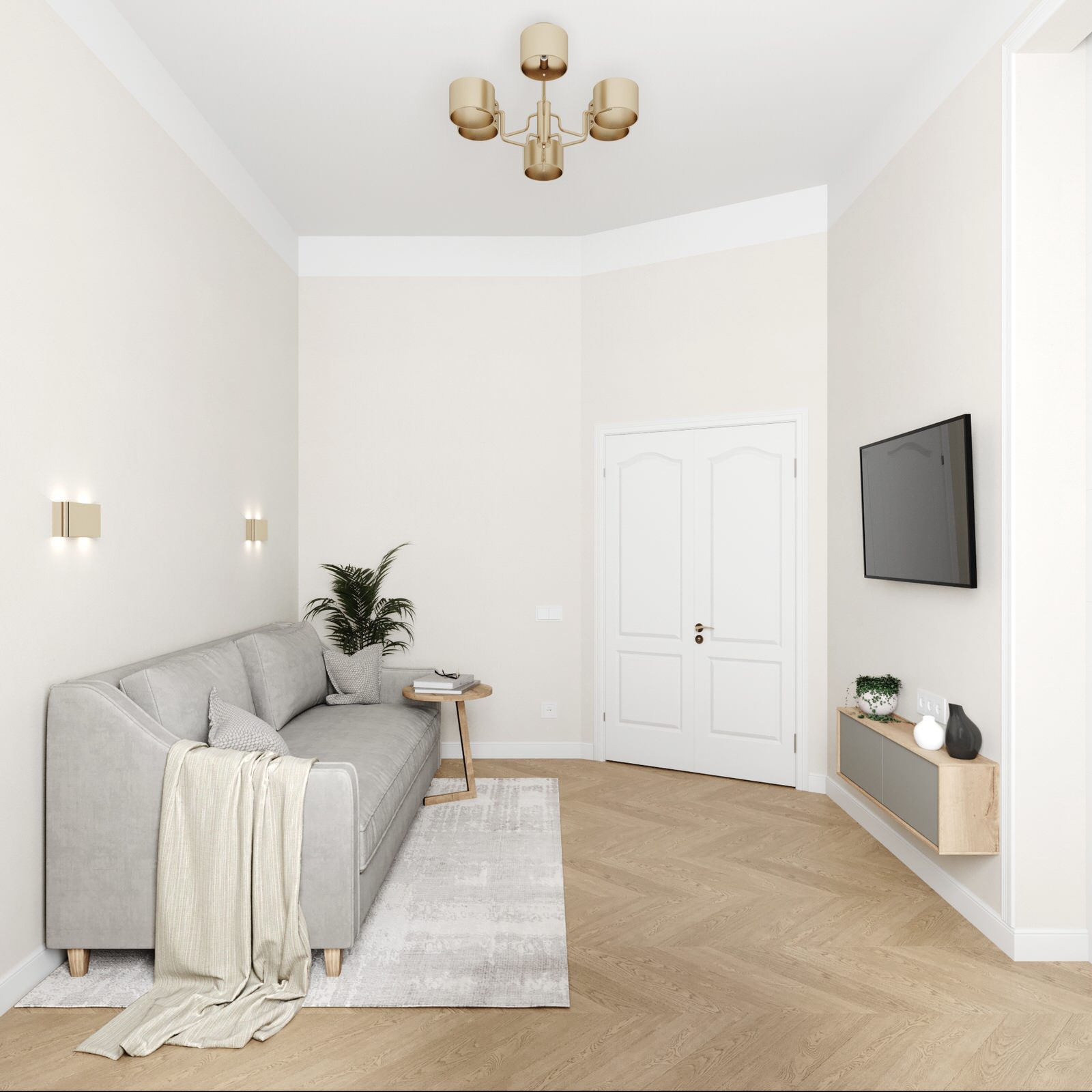 4-х комнатная квартира в сердце Петербурга Старый Фонд (80 кв.м.)