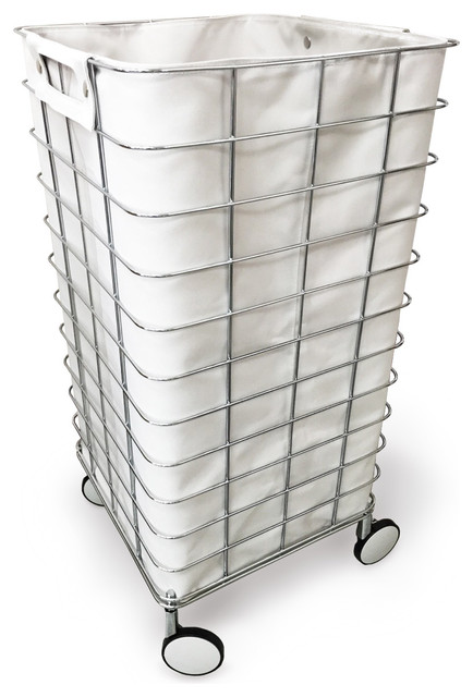 Gorgeous Laundry Hampers & Stool Baskets - Contemporary - Bathroom ...