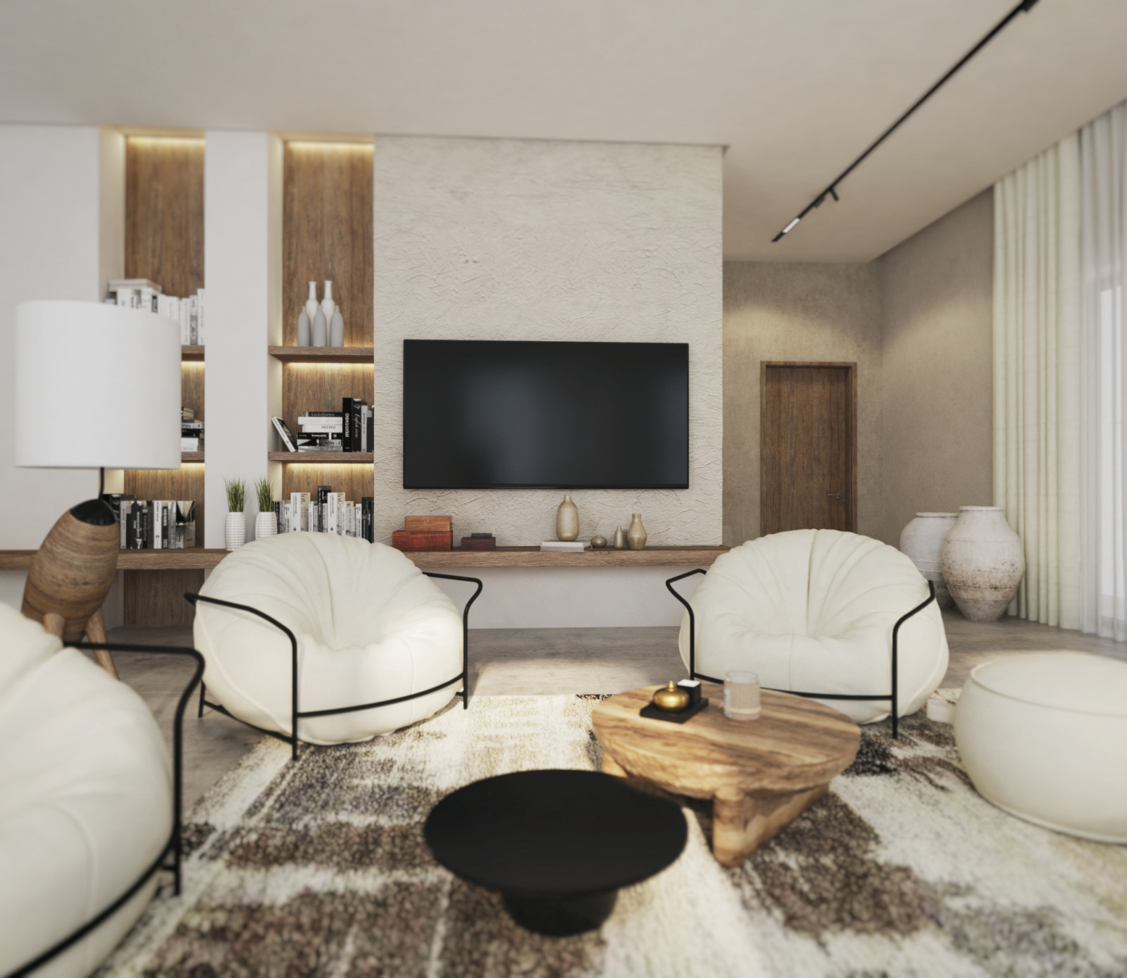 Дизайн интерьера дома у моря.