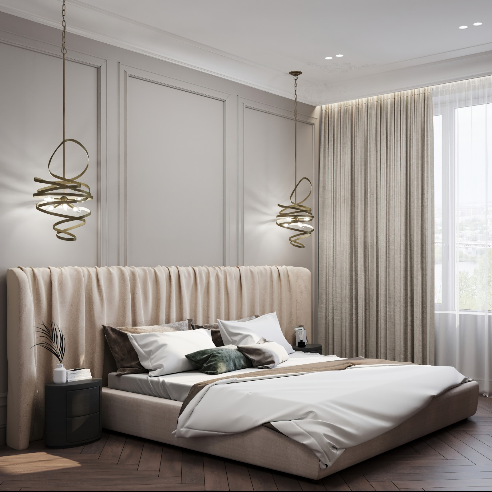 Квартира неоклассика