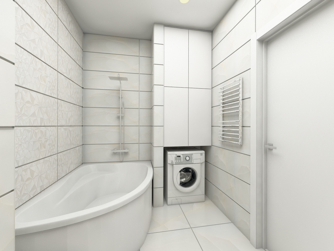 Современный интерьер в светлых тонах