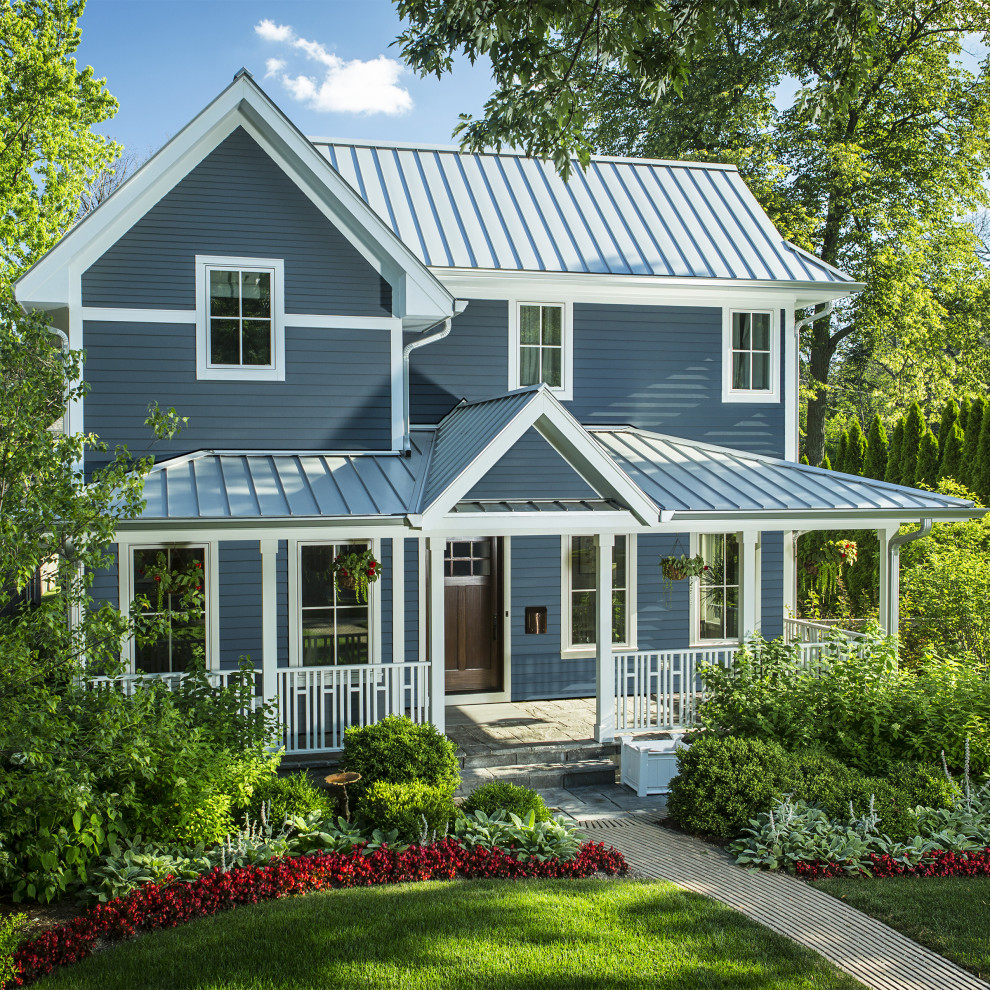 Traditional exterior in Chicago.