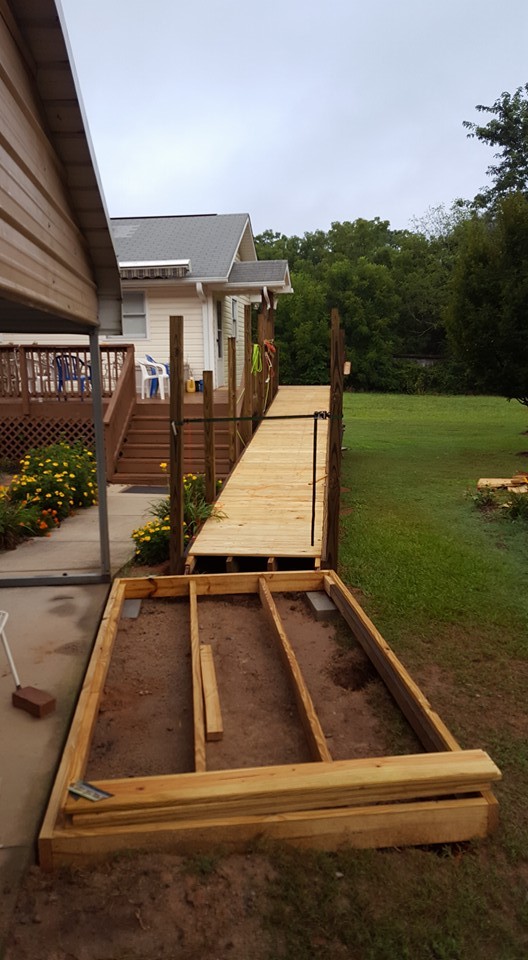 Handicap ramp