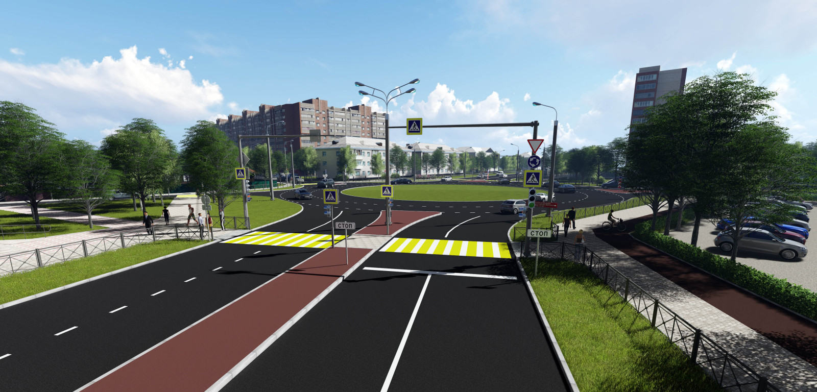 Реконструкция ул. Карпинского