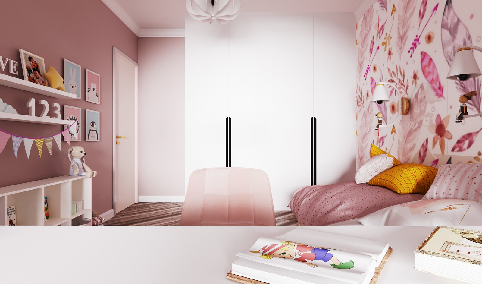 Проект "3D проект детской комнаты"