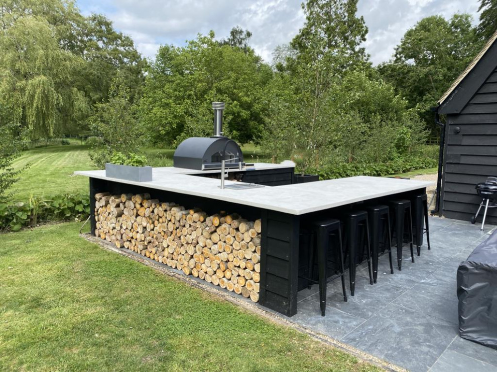 Stowting Barn Outdoor Kitchen