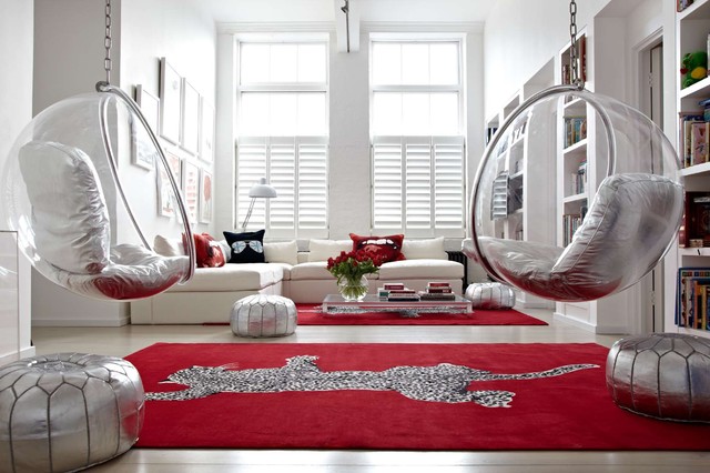 London Residence contemporary-living-room