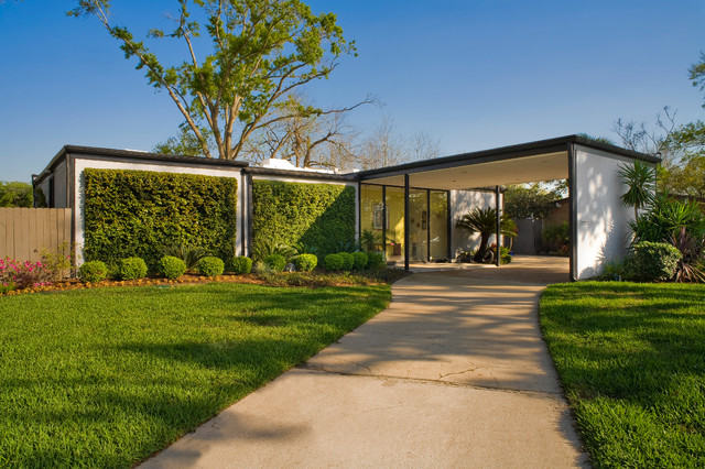 Mid-Century Modern - Midcentury - Exterior - Houston - by Benjamin Hill