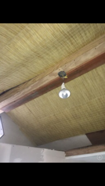 Kitchen Cedar Ceiling Beam & Trim