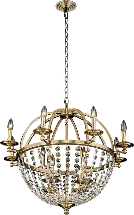 Pendolo Orb Chandelier Transitional Chandeliers by HedgeApple Houzz