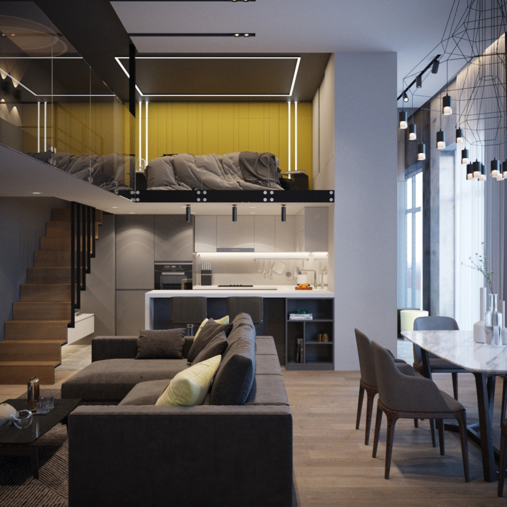 Двухуровневая квартира в Олимпийском парке