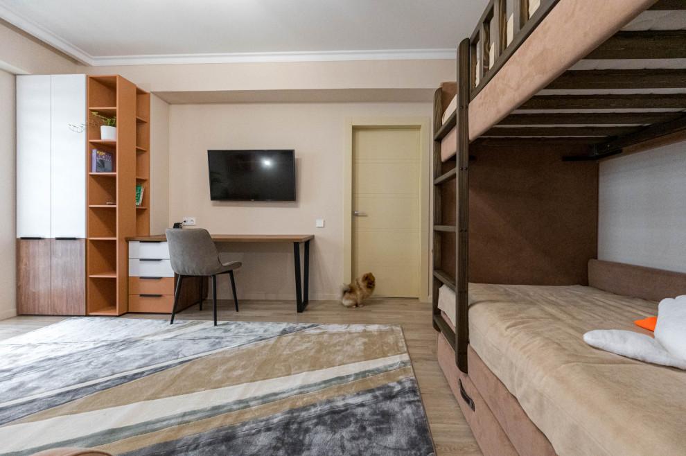 Комната для подростков. Визуализация & Реализация