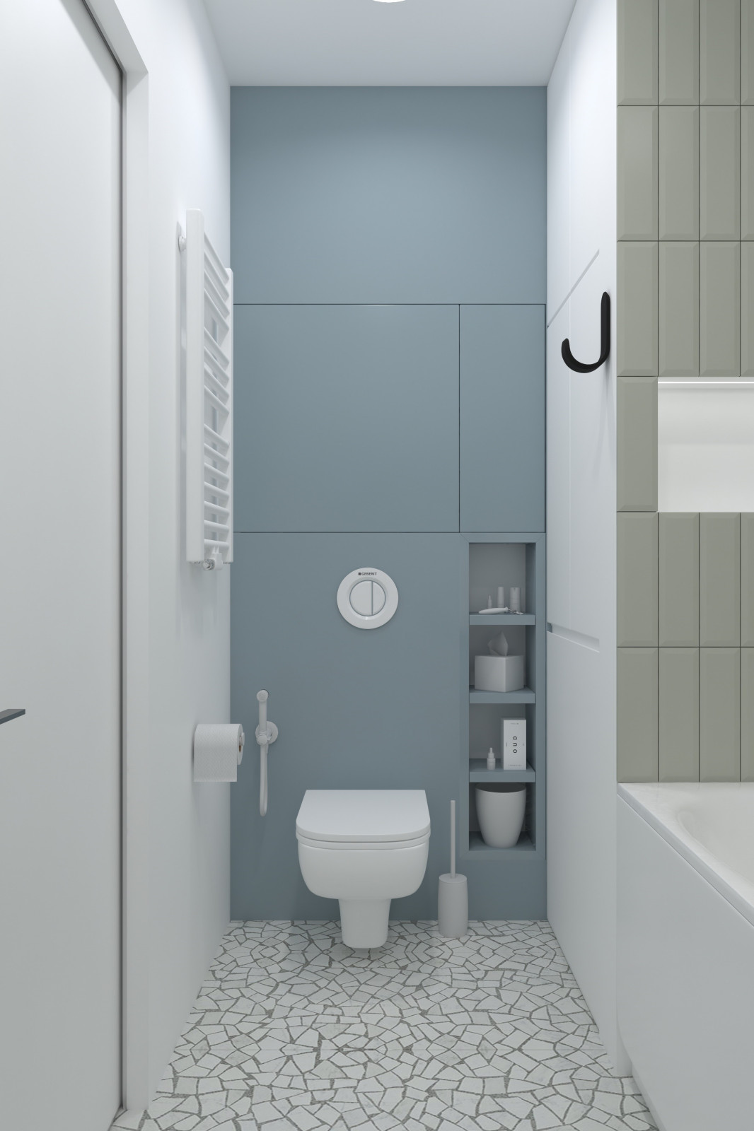 Квартира для пары фотографов в ЖК "Галактика"