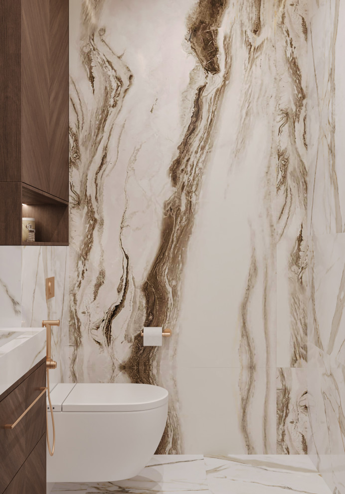 Гостевой санузел в ЖК Петровская доминанта