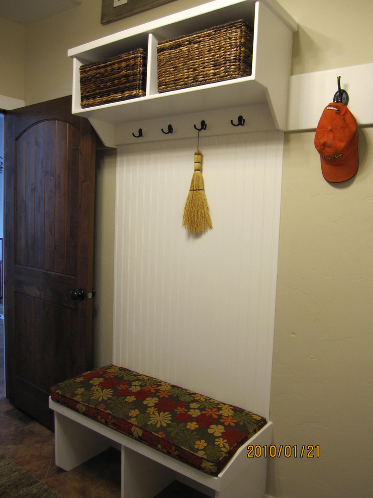 Traditional laundry room in Salt Lake City.