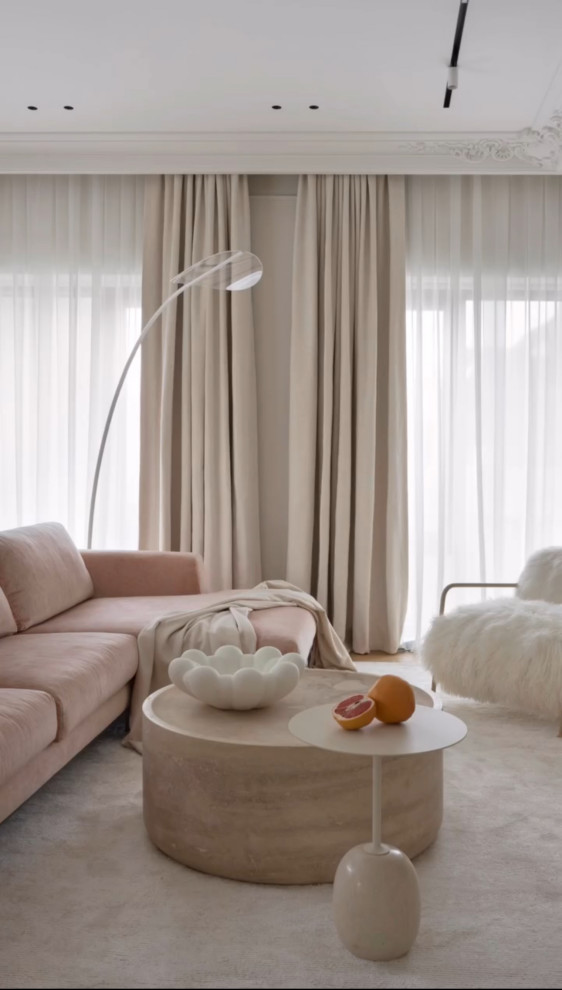 Текстильный дизайн в ЖК "Вишневый сад"