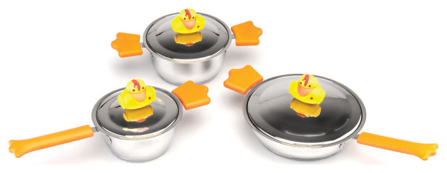 Children's Line Sheriff Duck 6-Piece Cookware Set
