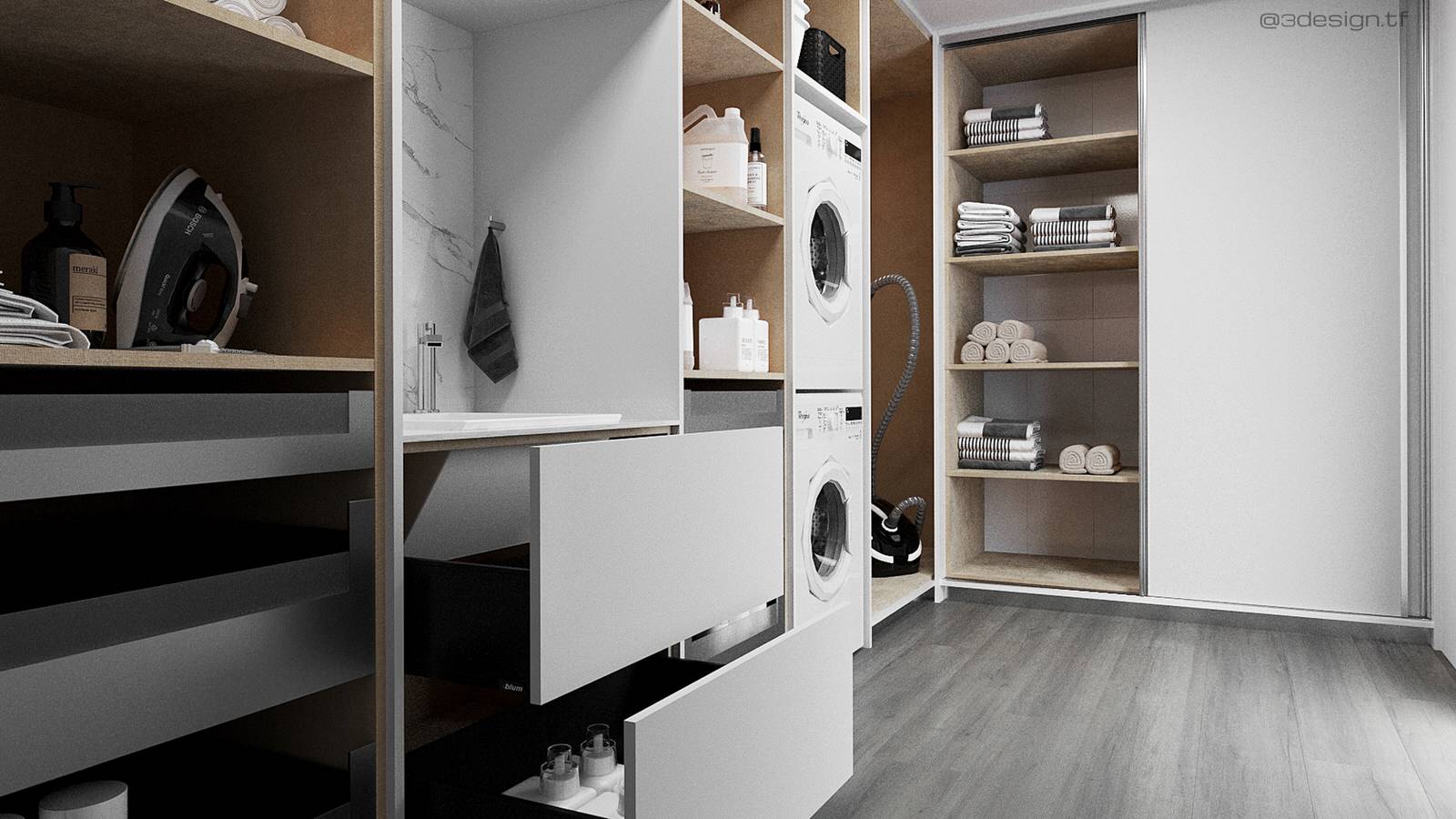 Tenrooms. Villa en Adeje. Lavadero