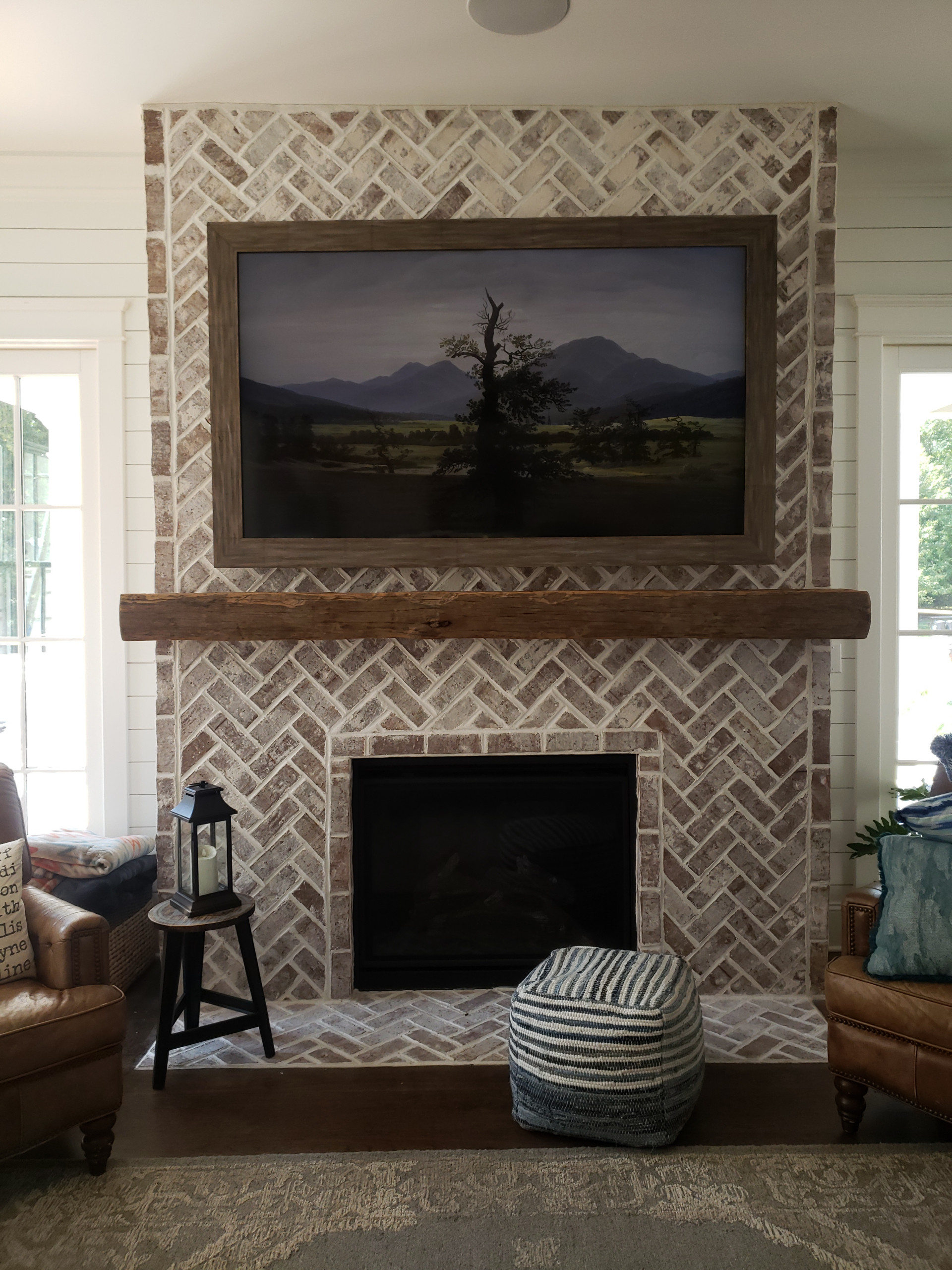 Custom Solid Beam Mantels