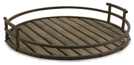Vermont Iron and Wood Tray