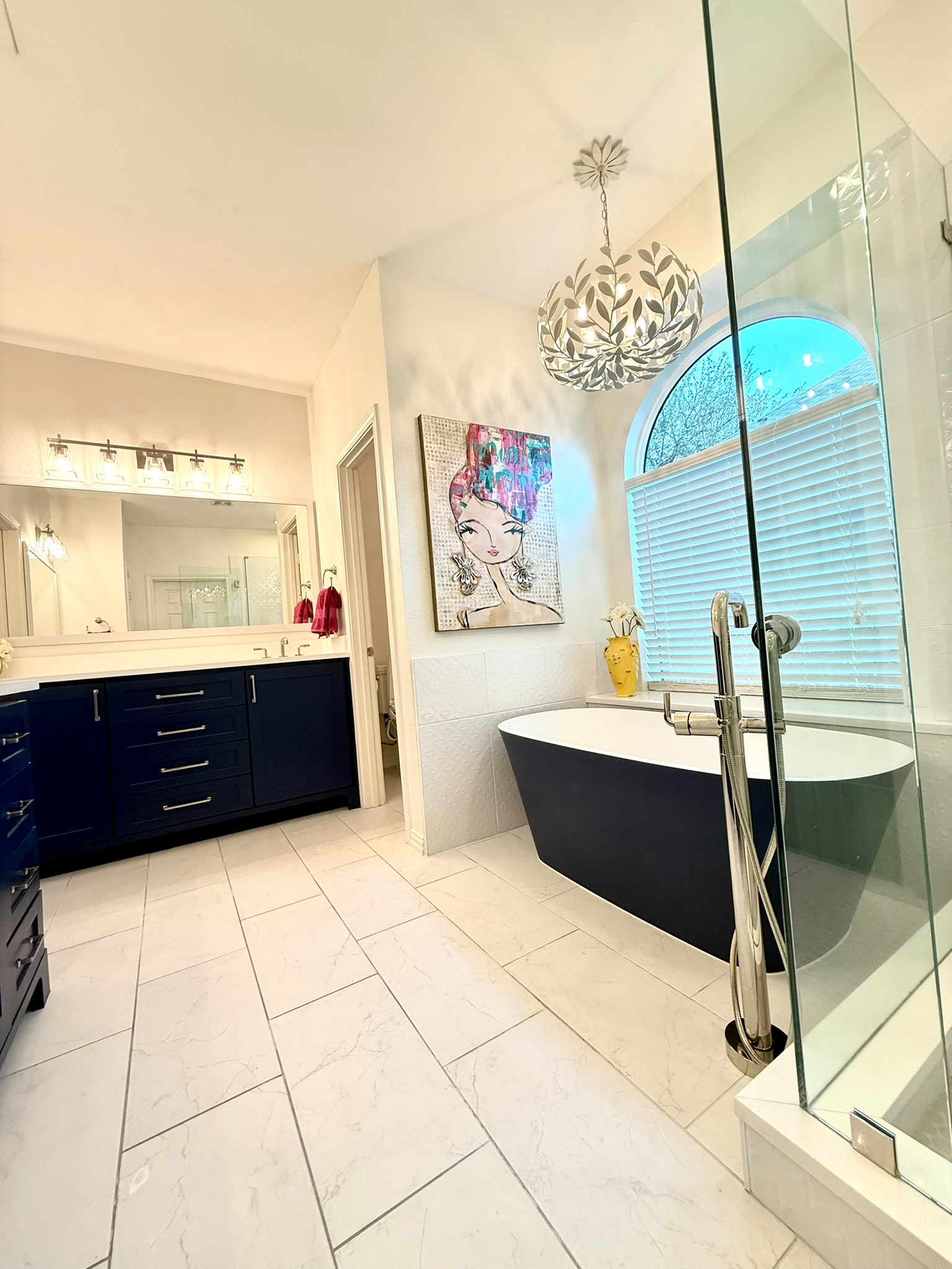 McKinney TX - Master Bathroom Transformation