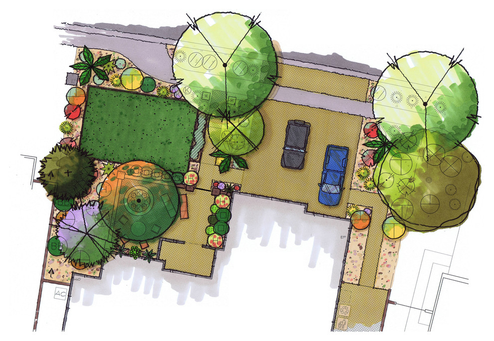 Frontyard Conceptual Plan