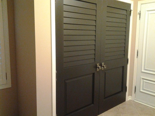 Interior Louvered Doors Traditional Entry Toronto By