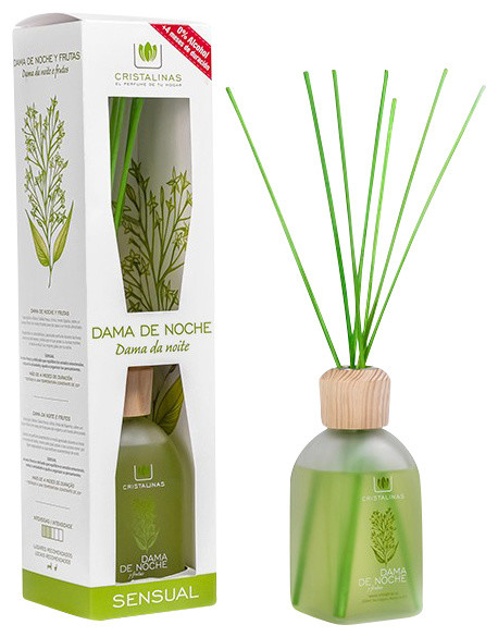 Cristalinas Reed Diffusers, White Flowers and Fruits (Dama De Noche)