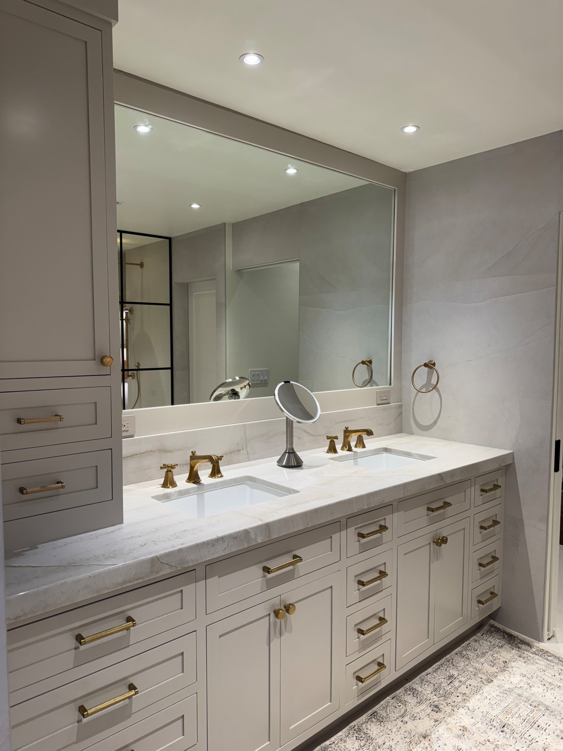 Master Bathroom and Walk in Closet Transformation
