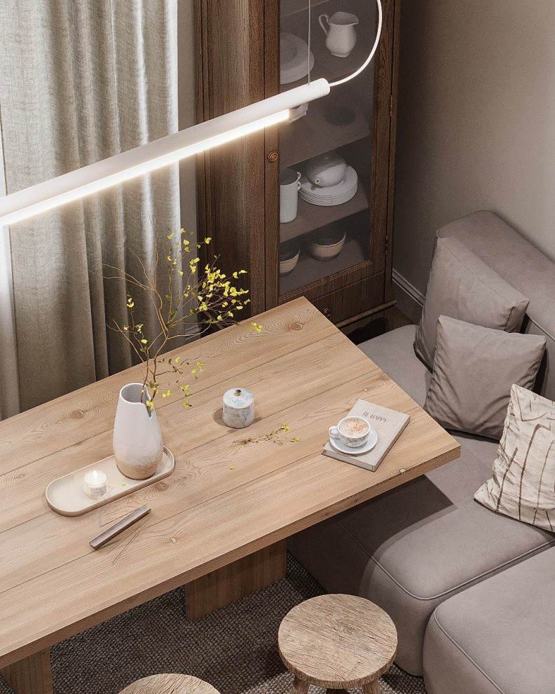 Квартира в парижском стиле в ЖК Звезда, 46 м2