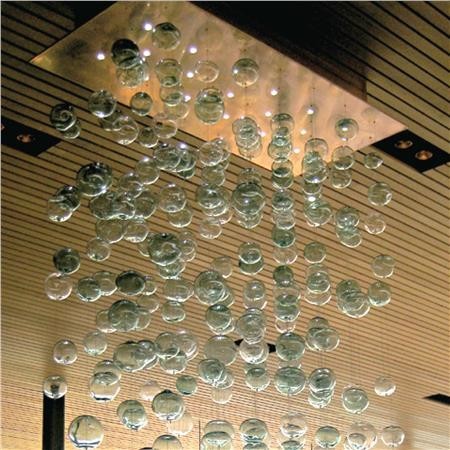Bubbles Blown Glass Chandelier