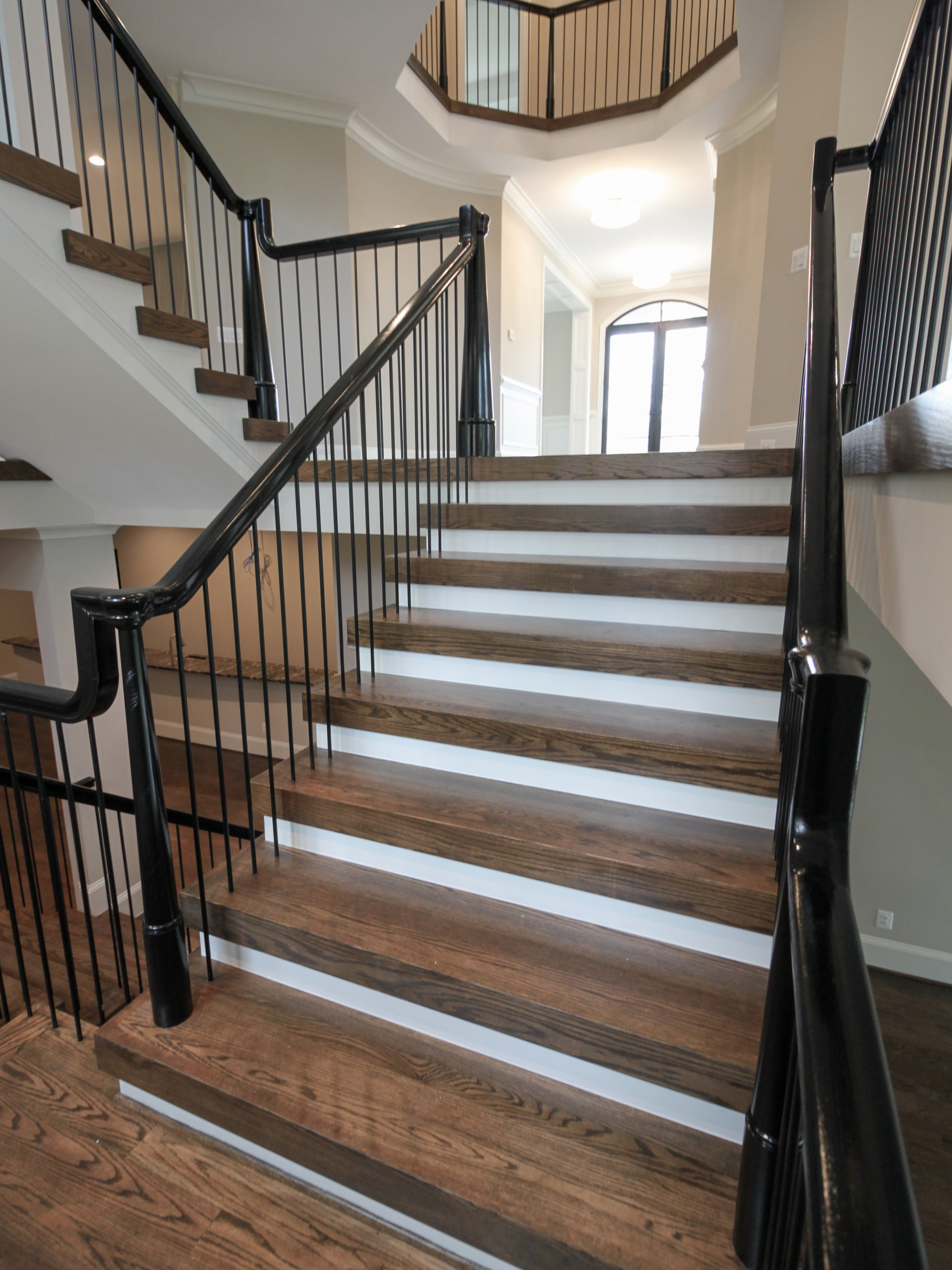 89_Eclectic and Edgy Staircase in French Contemporary Residence, McLean VA 2210