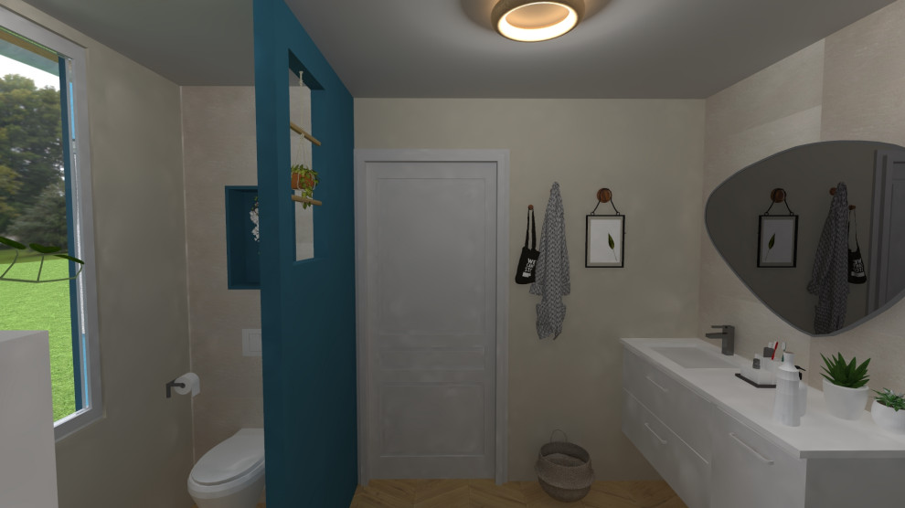 Projet en cours - Conception et agencement d'une extension