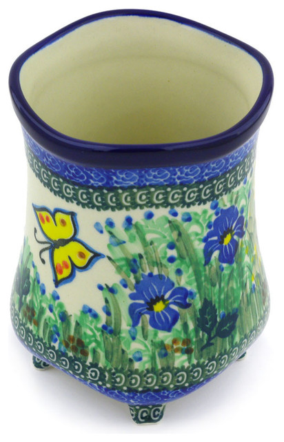 Polmedia Polish Pottery 6" Stoneware Vase