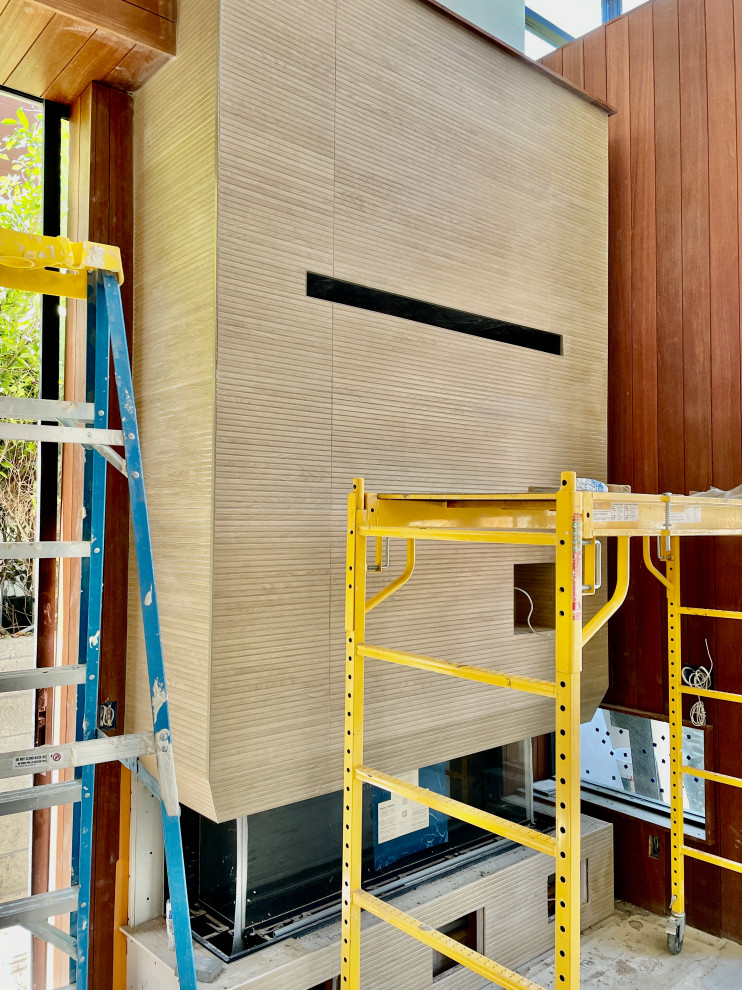 Fireplace tile installation | Venice CA