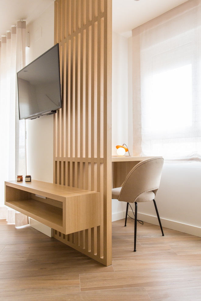 Design ideas for a scandinavian home office in Alicante-Costa Blanca.