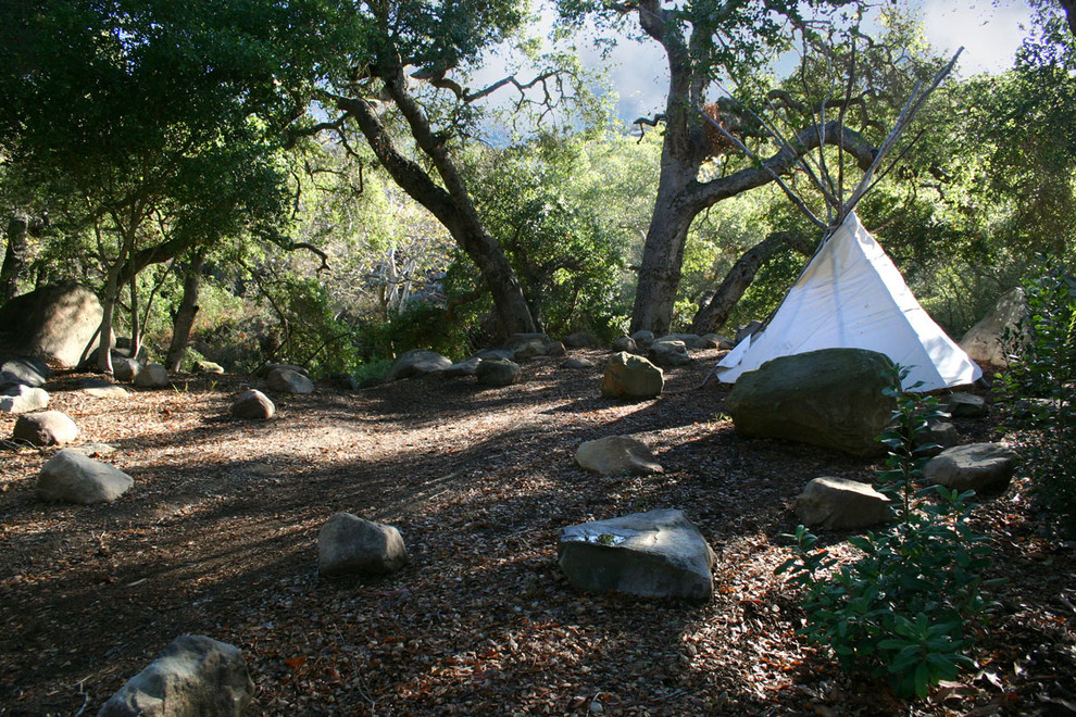 This is an example of a rustic landscaping in Santa Barbara.